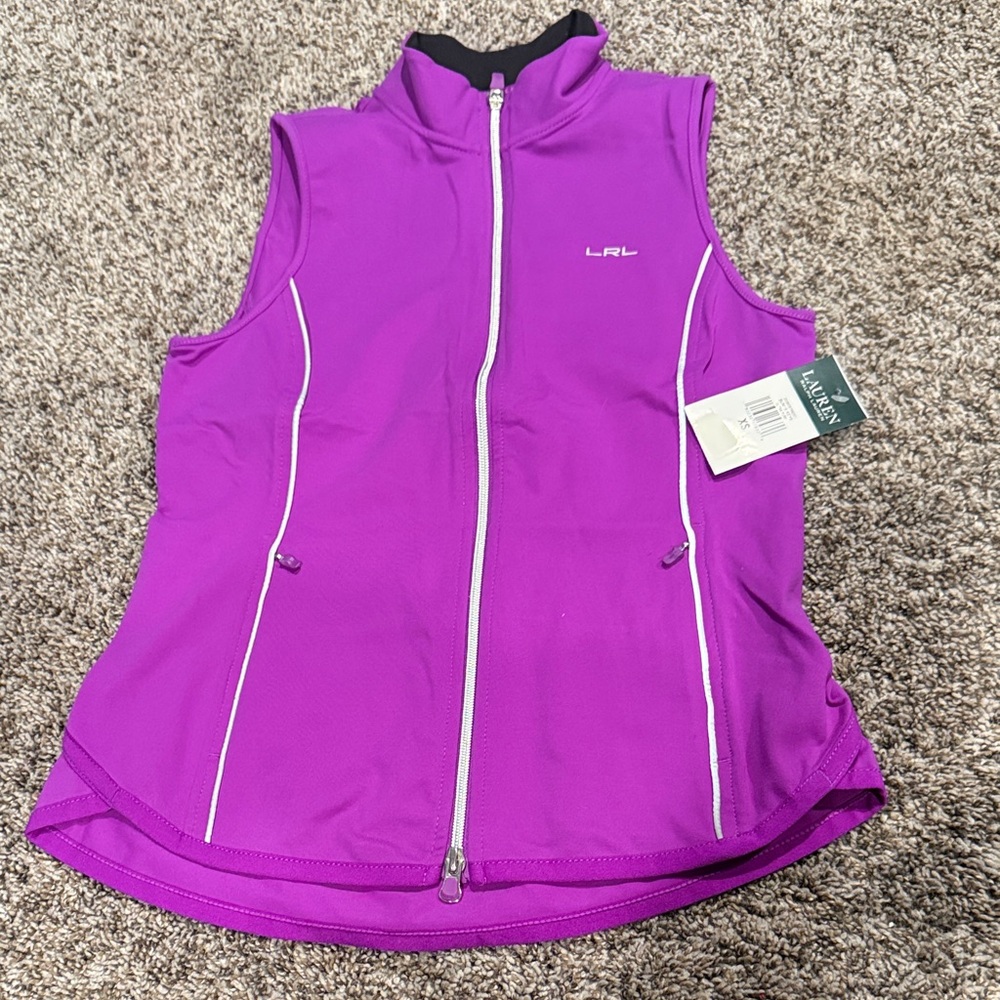 Women's Purple Sleeveless Vest